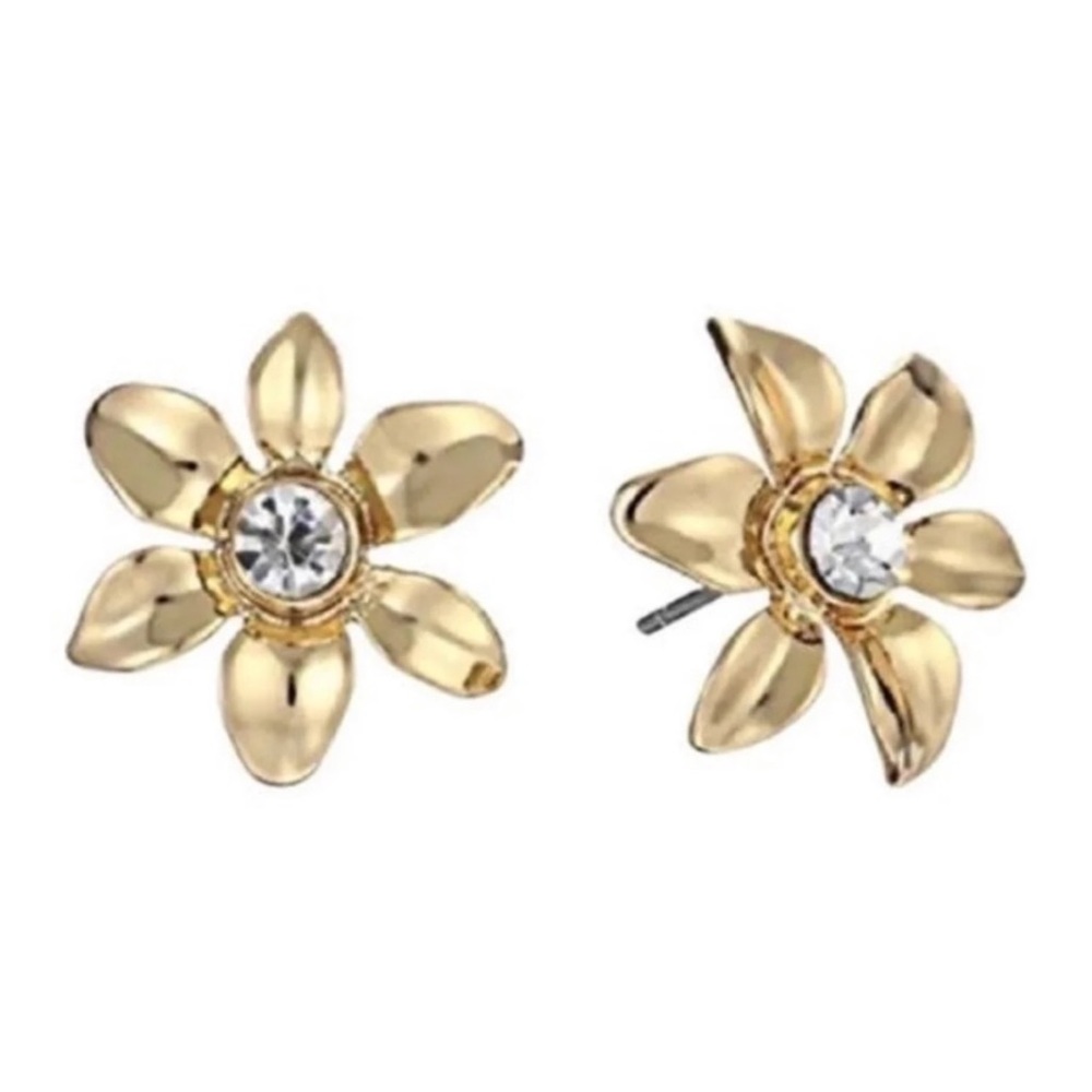 $68 Kate Spade lovely lilies Earrings in gold lovely lilies - Picture 5 of 5